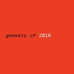 gemsets of 2016
