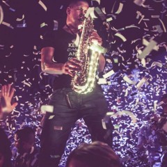 Sax on fire
