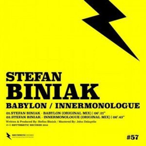 Stream Stefan Biniak - Babylon (Original Mix)*Rhythmetic#57* by Stefan  Biniak | Listen online for free on SoundCloud