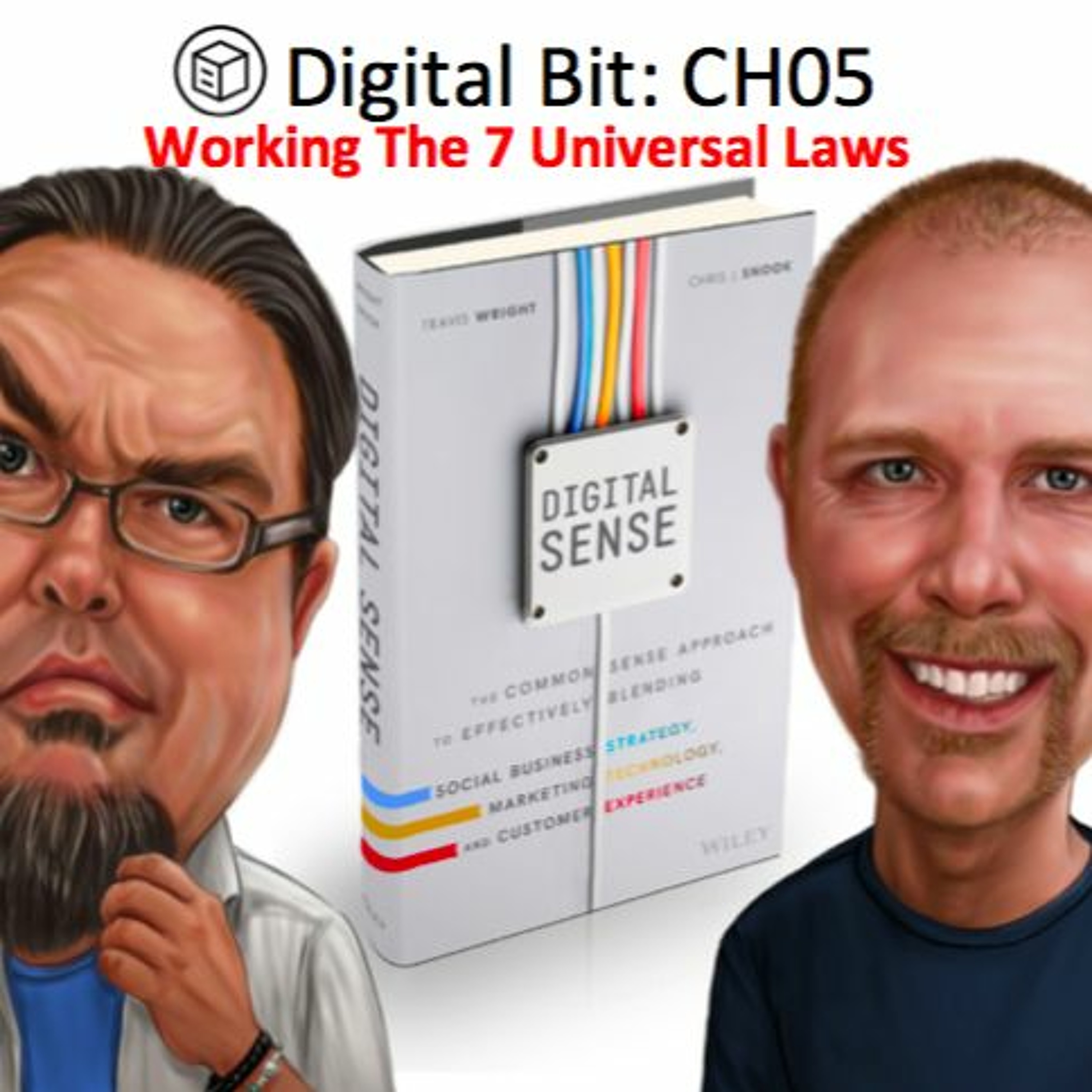 DigitalBit CH05 "Working With 7 Universal Laws" episode artwork