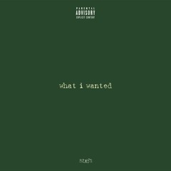 What I Wanted (Feat. SHY)