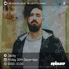 Rinse FM Podcast - Jacky - 30th December 2016