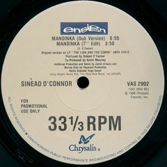 Sinéad O'Connor - Mandinka (Instrumental Dub Mix)