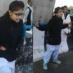 Beautiful Voice Punjabi Young Girl Singing Song "Nitt Di Narazgi Teri"