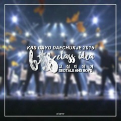 [KBS Gayo Daechukje 2016] BTS - Class Idea (교실이데아)