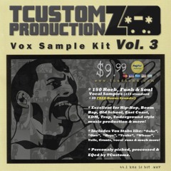 TCustomz Productionz Vox Sample Kit Vol. 3 DEMO