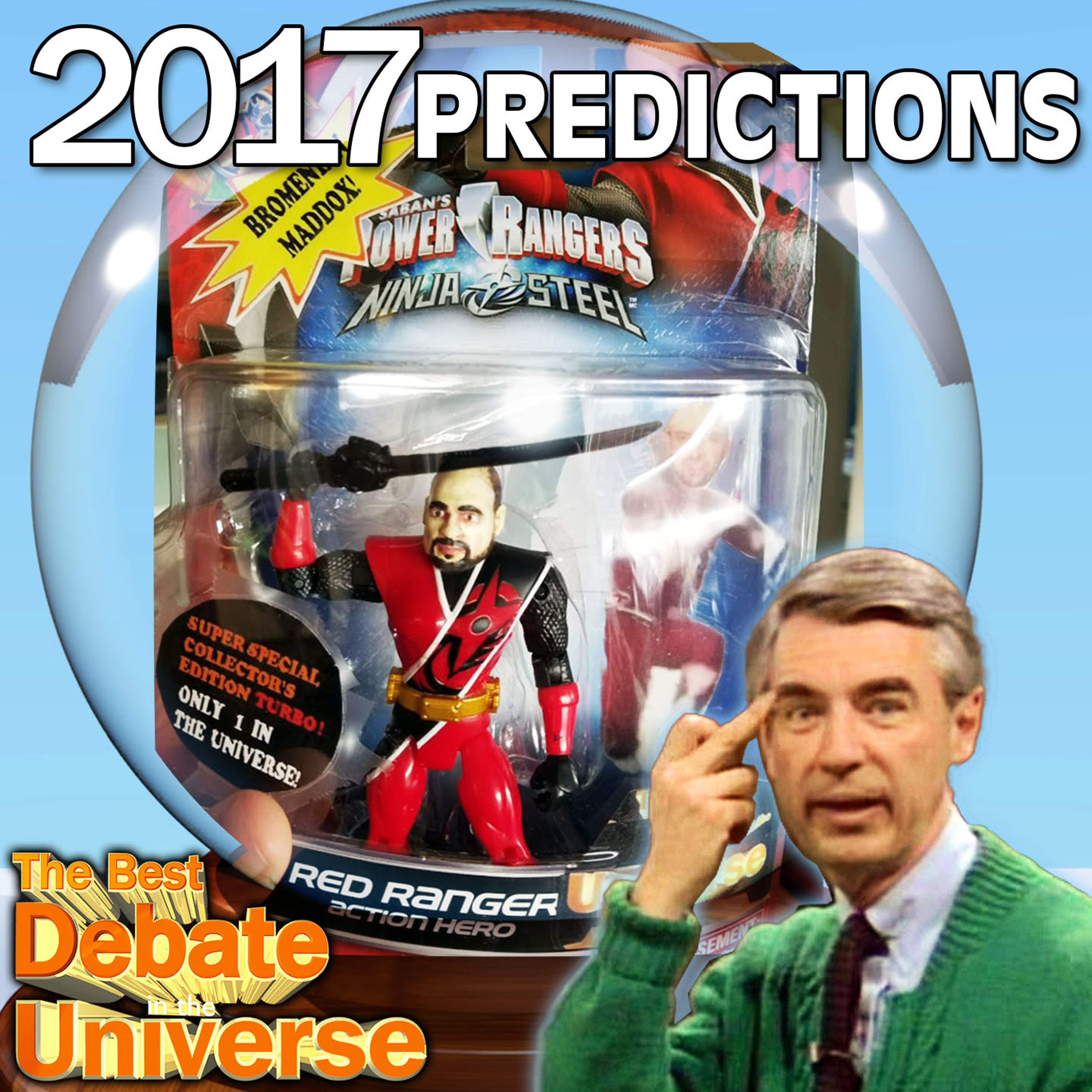 #31 - 2017 Predictions, Moderator in Training, Rucka, Armenian Action Figure, ETC Show, Nazi Gold episode artwork