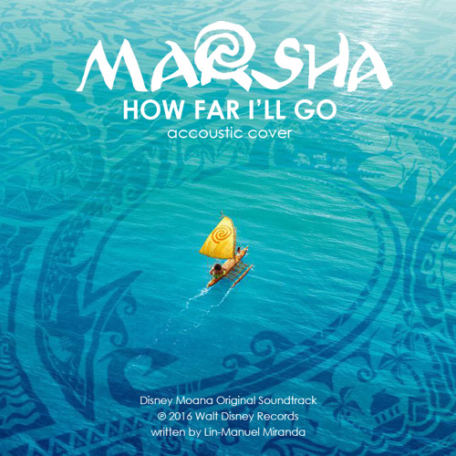 Marsha Arradea - How Far I'll Go (Cover)