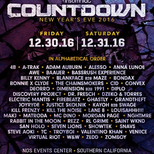 Diplo - Live @ Countdown NYE 2016 (Free Download)