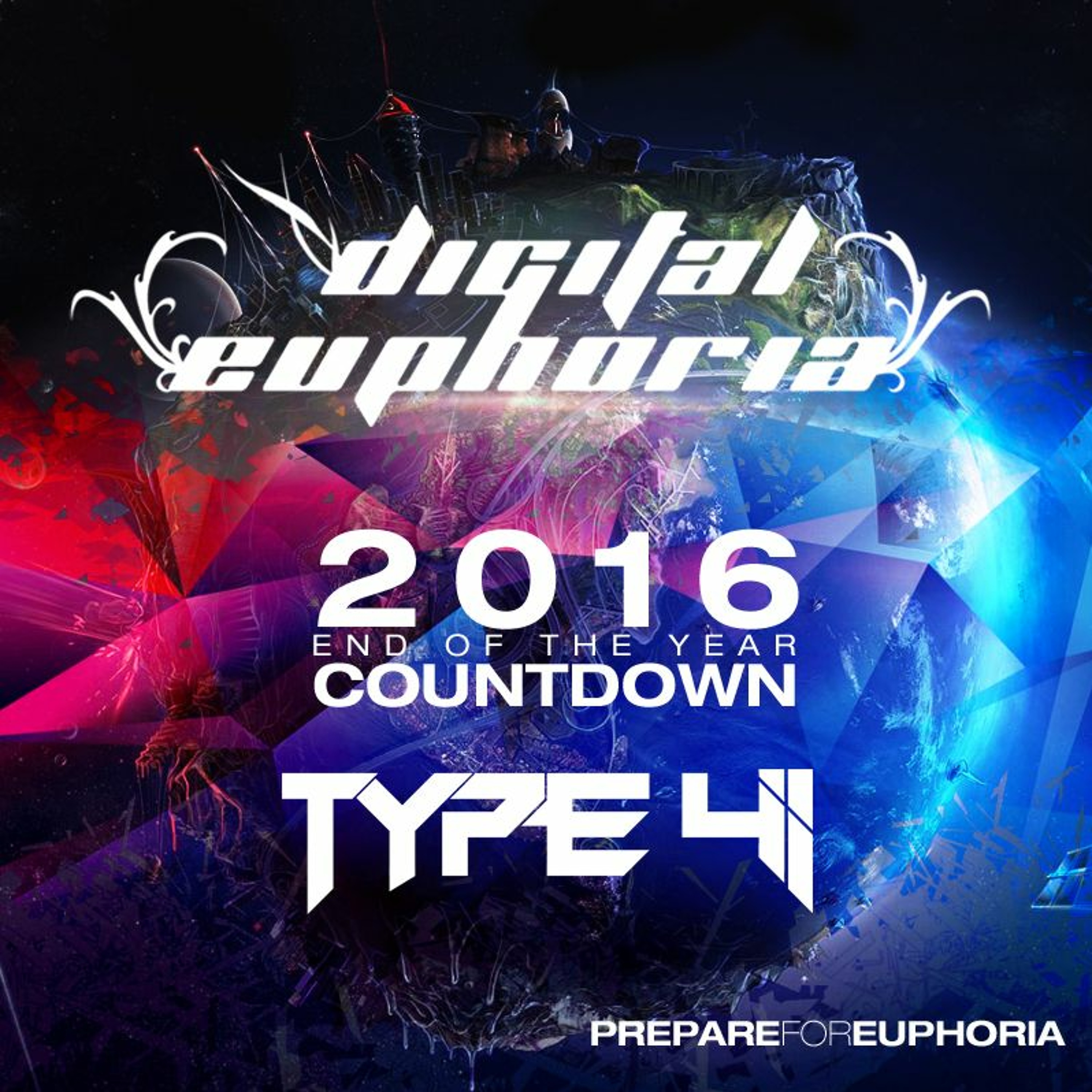 Type 41 Presents Digital Euphoria Episode 142 End Of the Year Countdown episode artwork