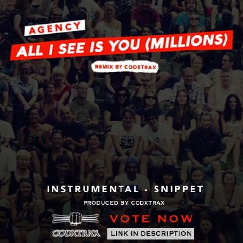 Agency - "All I See Is You (Millions)" • codxtrax REMIX [INSTR. SNIPPET] | VOTE: link in description