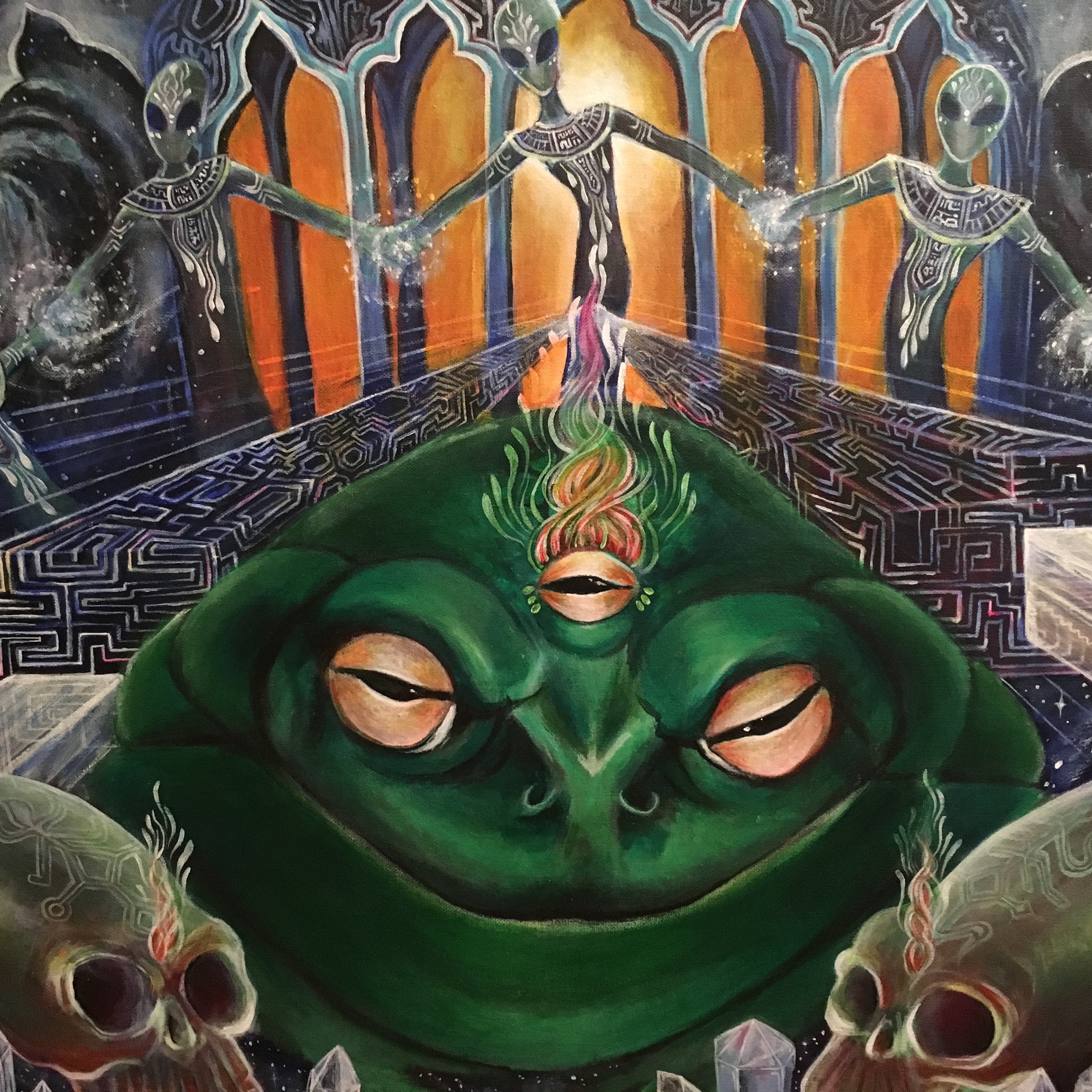 Alien Toad PsyBirthday Set episode artwork