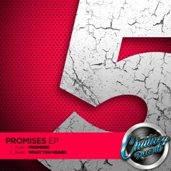 Rude - Promises (Original Mix) Chutney Records CR005 (PREVIEW) OUT NOW