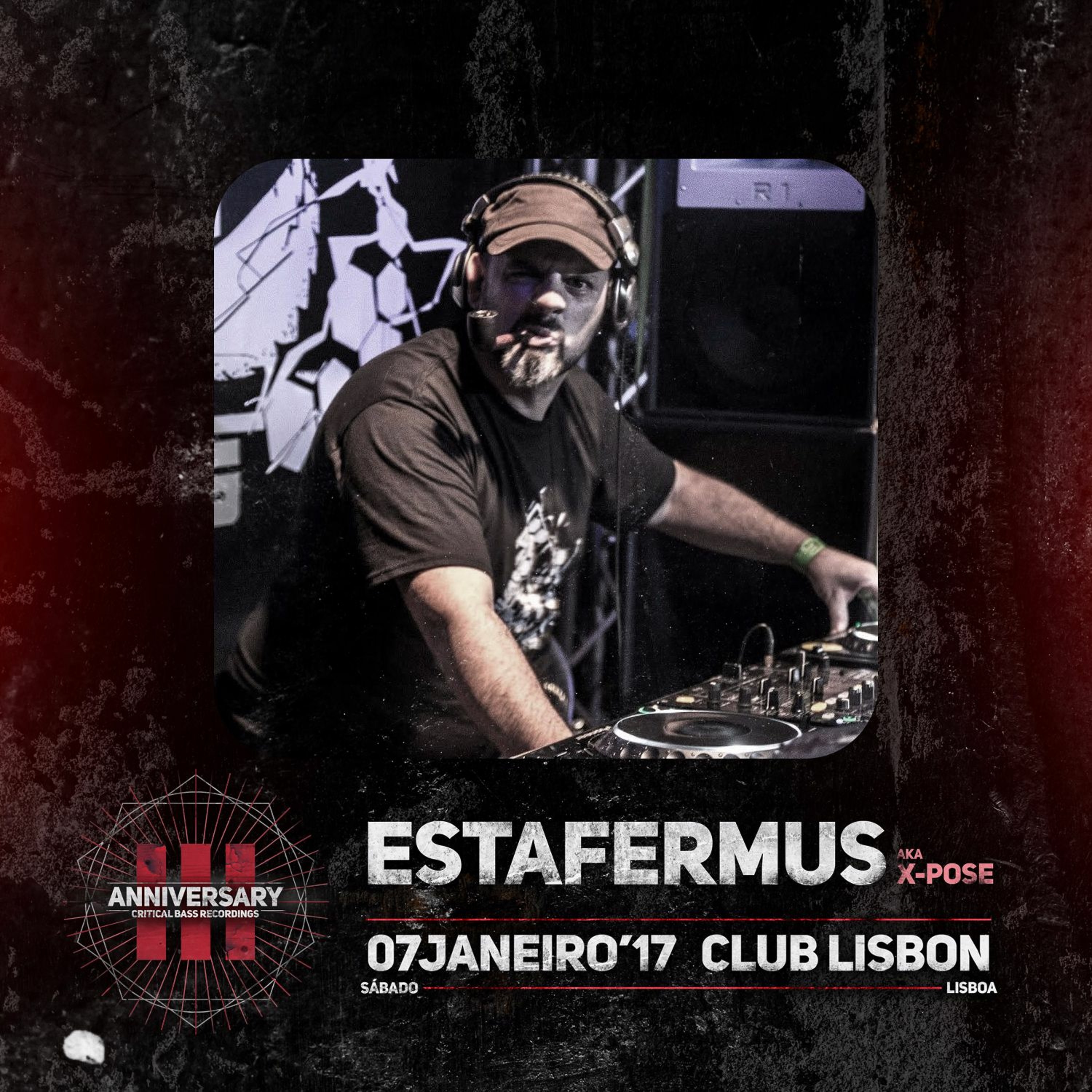 Estafermus aka X-Pose - Critical Bass Recordings 3ºAnniversary [Promo Mix] episode artwork
