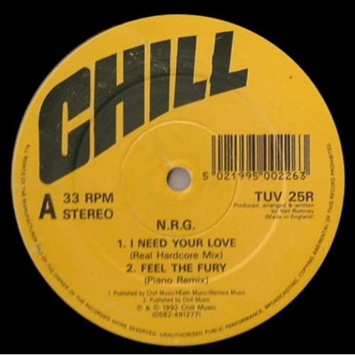 I Need Your Love (like The Sunshine) - N.R.G.  Original Mix 1992