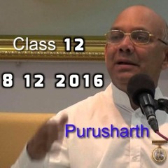Suraj bhai 8 12 2016 - Murli aur Purusharth - Class 12