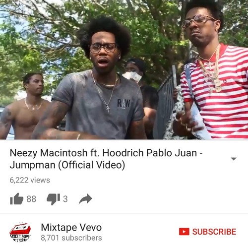 HOODRICH PABLO JUAN X NEEZY MACINTOSH -JUMPMAN