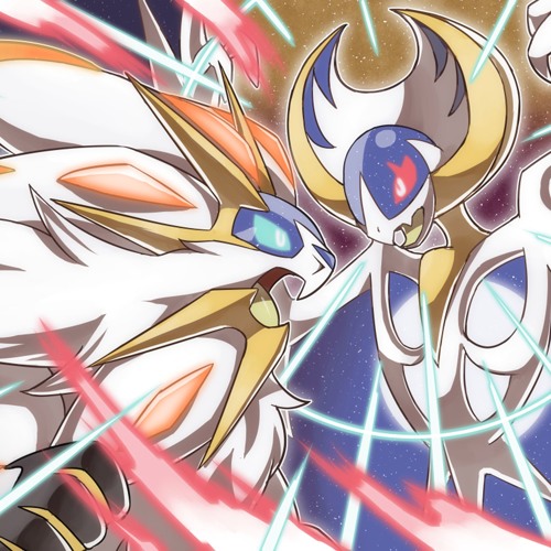 Lunala and Solgaleo