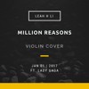 Million Reasons (Acoustic) Violin Cover by Leah H Li | Ft. Lady Gaga