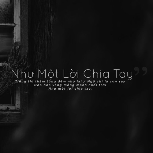 Như một lời chia tay || Trịnh Công Sơn /  Chính Duật