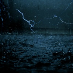 صوت المطر والرعد - White noise - Rain and Thunder