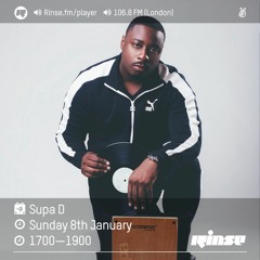 Rinse FM Podcast - Supa D - 8th January 2017