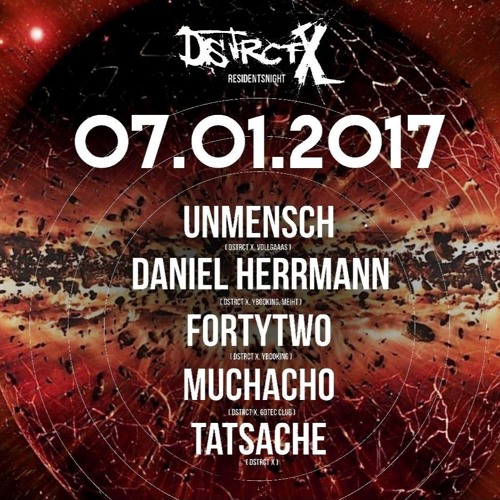 Daniel Herrmann @ Dstrct X Resident Night | Gotec Club | Karlsruhe | 07.01.2017