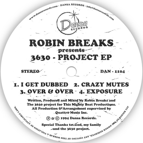 Robin Breaks - "3630-Project EP" (1994)