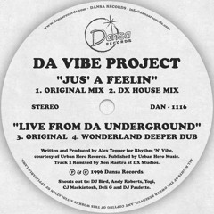 Da Vibe Project - "Jus' A Feelin' / Live From Da Underground" (1996)