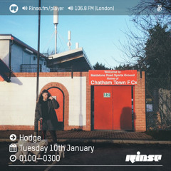Rinse FM Podcast - Hodge - 10th January 2017
