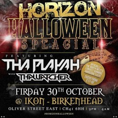 BIG WORM Ft  Mc THA WATCHER @ HORIZON HALLOWEEN SPECIAL