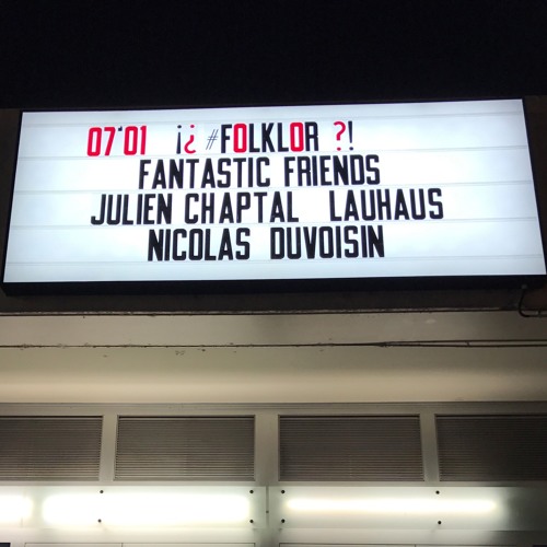 Julien Chaptal - DJ set @ Folklor 07 - 01 - 2017