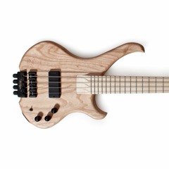 BassLine Bustiny 4 - european ash body, soapbar pickup