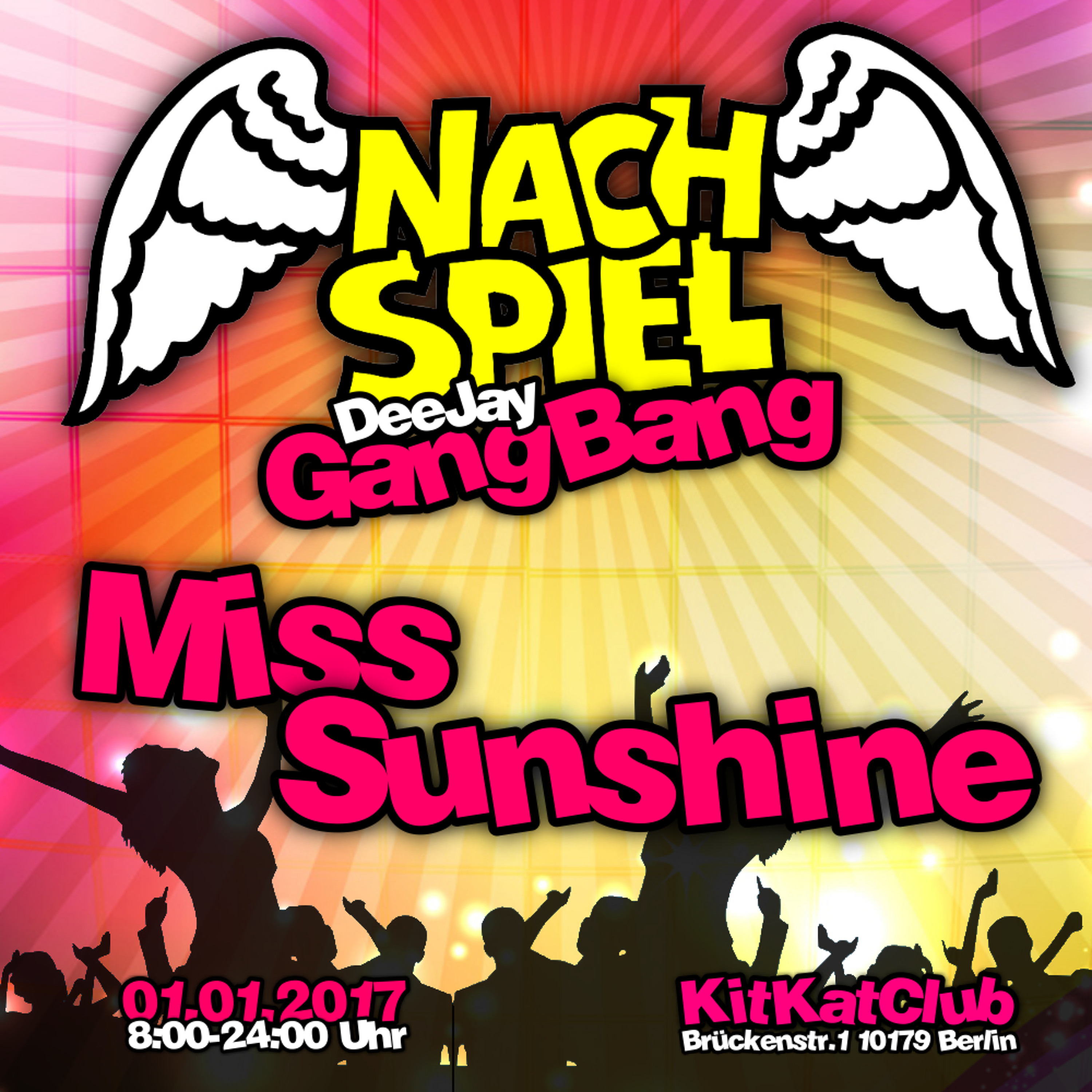 Miss Sunshine - 2017-01-01 Neujahrs Nachspiel (KitKatClub) episode artwork