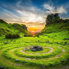 [Celtic Fantasy] → Nomadic Sunset (Free Download)