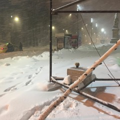 34. Centru Blv. Regina Elisabeta iarna