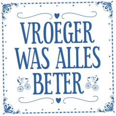 Thermometer @ Vroeger Was Alles Beter Warm - Up Mix