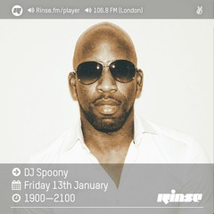 Rinse FM Podcast - Spoony - 13 January 2017
