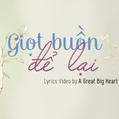 Giọt buồn để lại - Tăng Nhật Tuệ ft. Trang Nhung (Mặt nạ ngôi sao) - Re-upload by A Great Big Heart