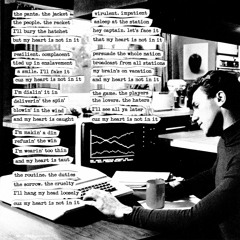 MY HEART IS NOT IN IT