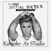 Justin Bieber - Let me love you KARAOKE AV STUDIO