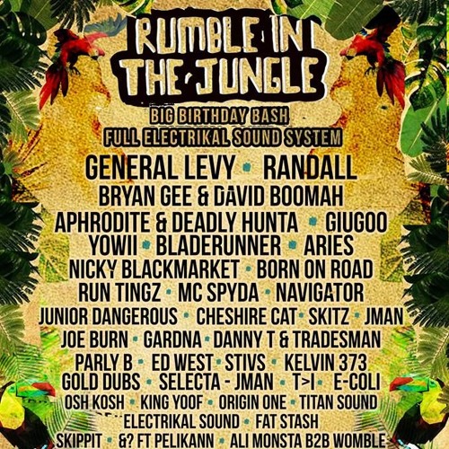 DOUBLE L - Rumble In The Jungle 3rd B-Day Bash ! Promo Mix