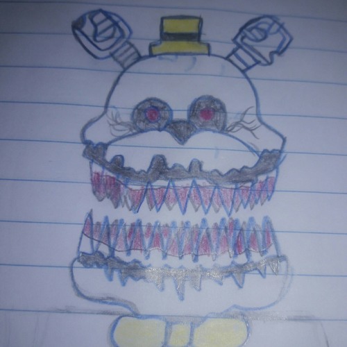 RΛIKO 𓄂𓆃 on X: Quarto dia desenhando os personagens de Fnaf no meu  estilo :) Hoje foi o dia do Nightmare Fredbear! O animatronic mais difícil  de desenhar até agora, porém o