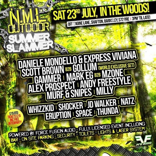 Andy Freestyle (Hard Trance Set) Live at NML with MC Space