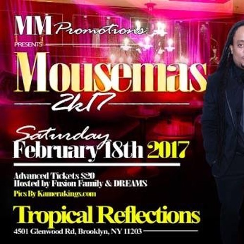 PROMO - MOUSEMAS - FEB 18, TROPICAL REFLECTIONS BKLYN, NYC