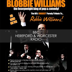 Blobbie Williams talking to Elliott Webb on BBC Hereford & Worcester Radio