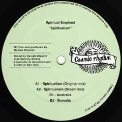 CRM03 // Spiritual Emphasi - Spiritualism 12"