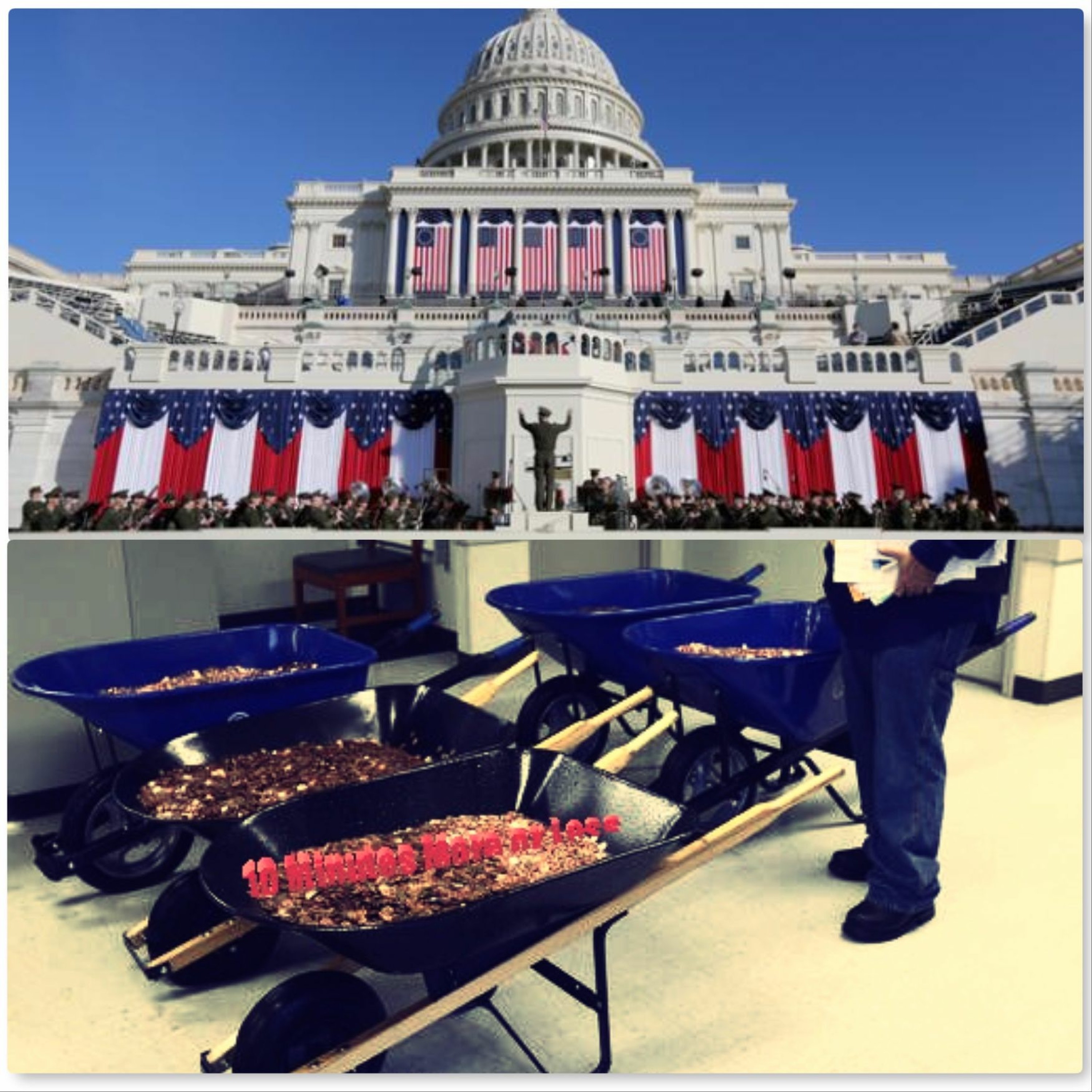 Pod 18 Inauguration day drinking game Idiot pays DMV with pennies