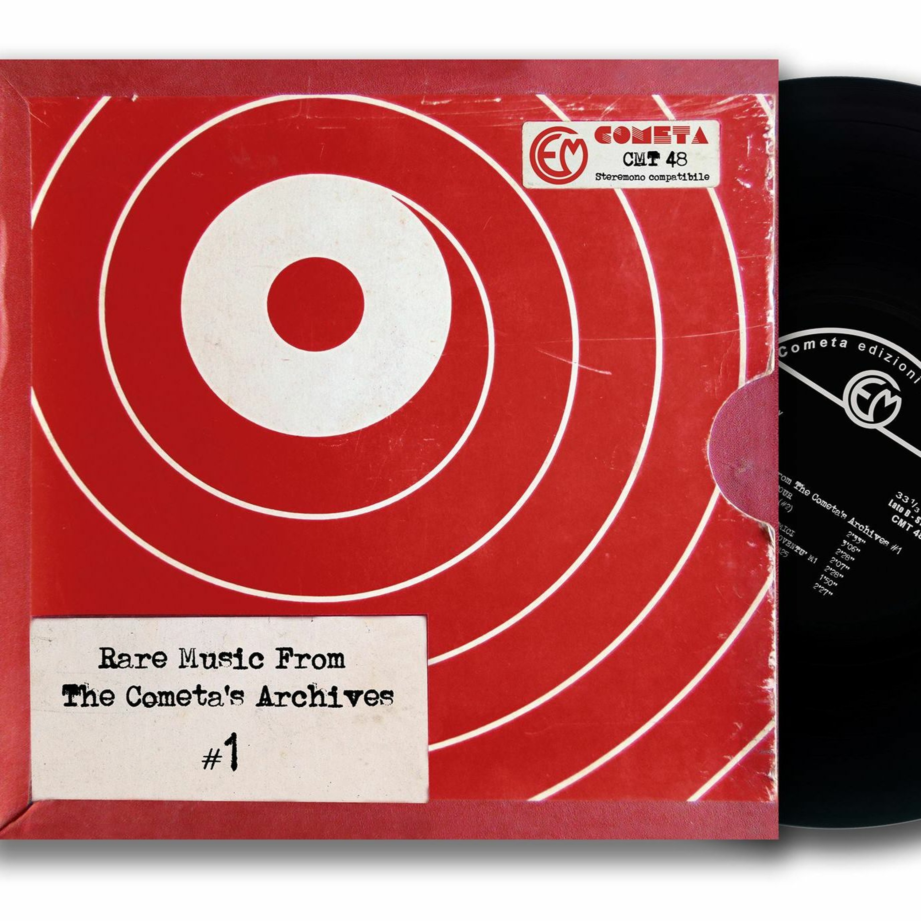V.A. - RARE MUSIC FROM THE COMETA ARCHIVES - unpublished ITALIAN LIBRARY music episode artwork