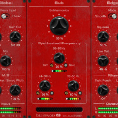 bx_subsynth Beat 3 Band1&Band2 Smooth 90% Tight Punch 60Hz MS